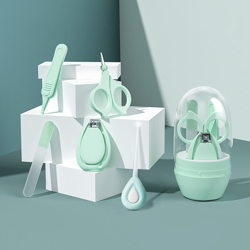 Round Can Set Baby Nail Clippers For Newborns