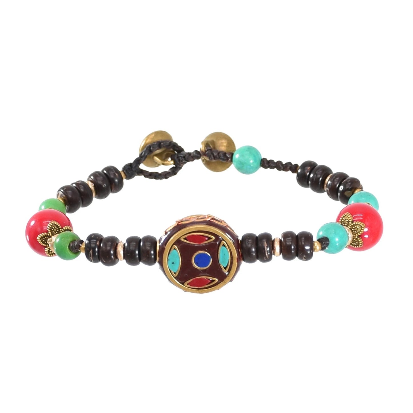Bohemian Ethnic Style Hand-woven Bell Bracelet
