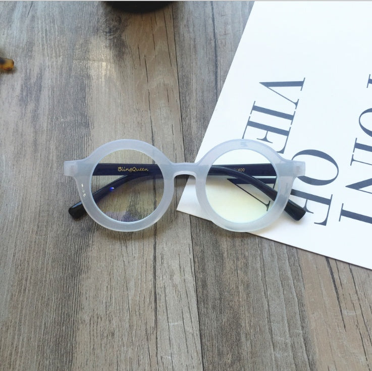 Gafas retro con montura redonda