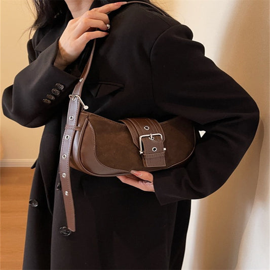 New Women's Autumn Winter Retro All-match Messenger Bag
