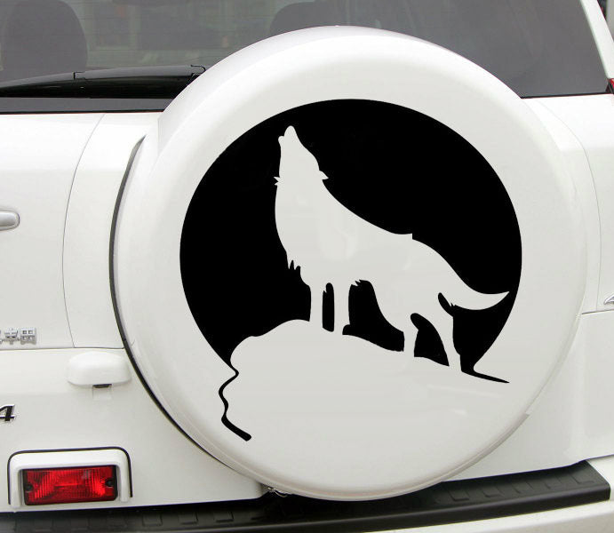 Pegatinas ocultas para arañazos de coche, pegatina de tótem de lobo, película de lobo para todo el coche, calcomanía para carrocería de coche, cubierta universal de máquina, pegatinas decorativas para todo el coche