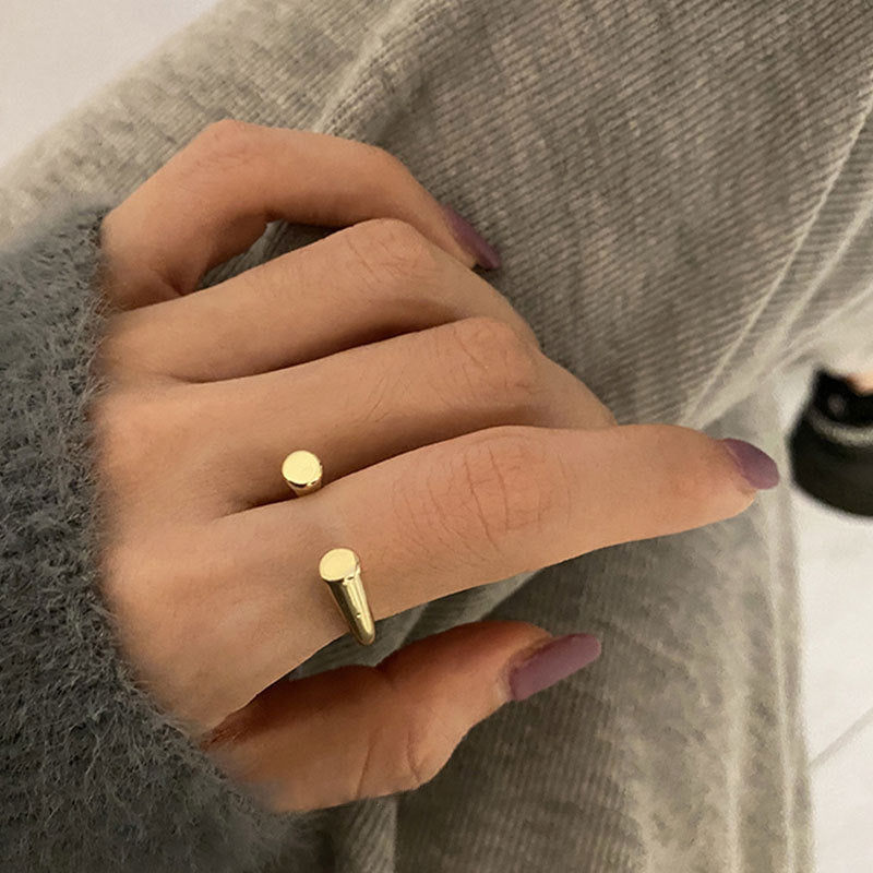Adjustable Opening Women Index Finger Ring