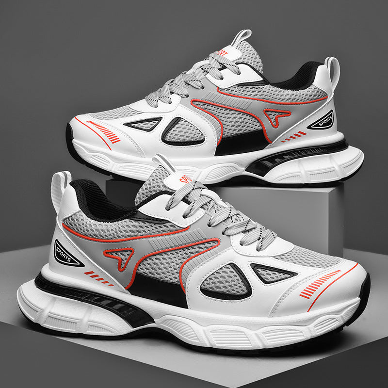 Zapatos casuales con plataforma transpirable de verano para hombre