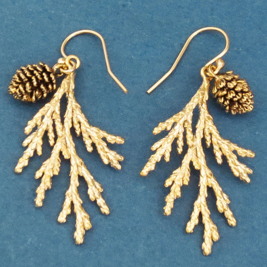 Retro Creative Branch Leaf-shaped Earring