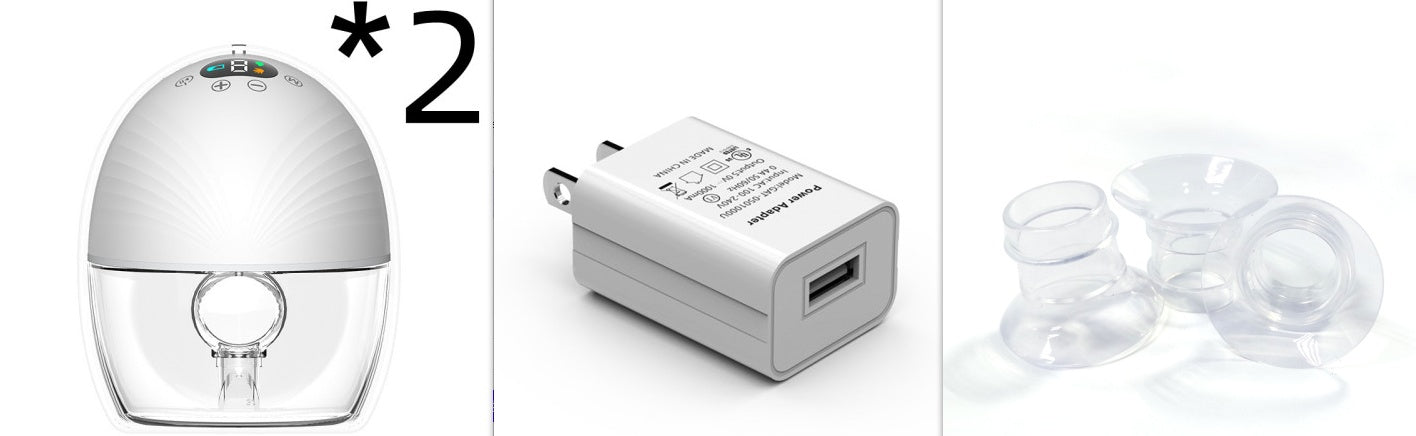 Tire-lait électrique portable, mains libres, silencieux