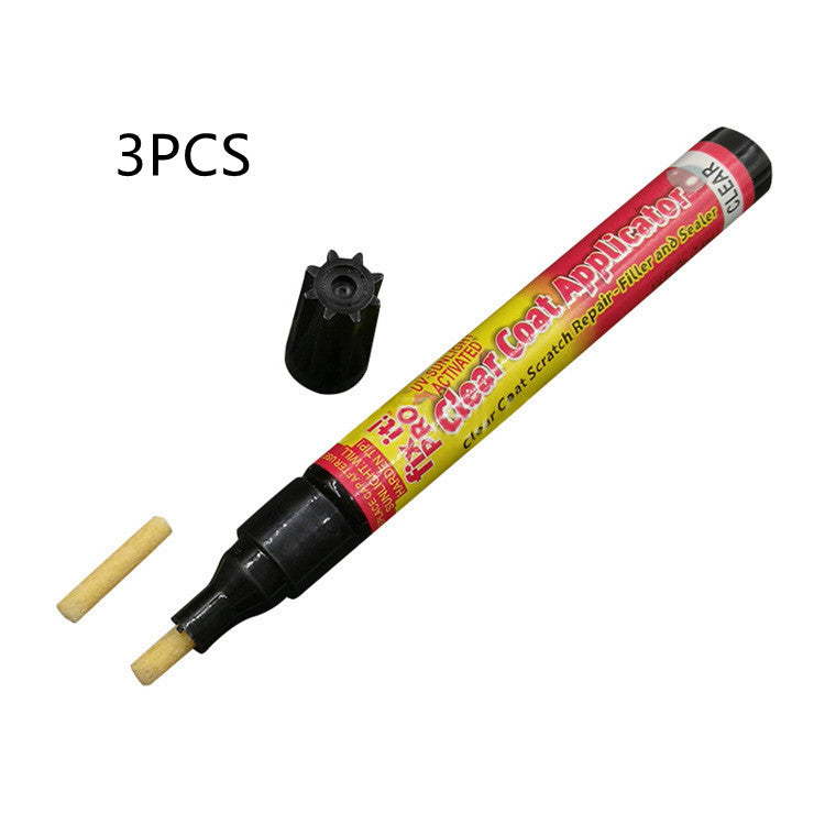 Stylo de retouche de peinture de voiture transocéanique, stylo de réparation de rayures de voiture, Tube en aluminium