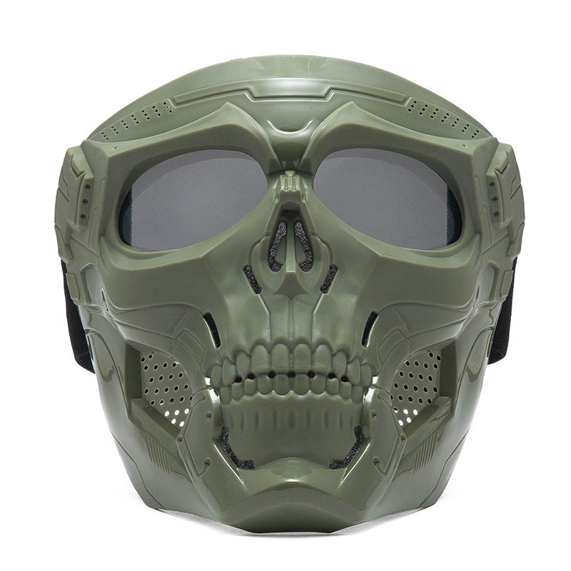 Lunettes coupe-vent Skull Riding Mirror unisexe