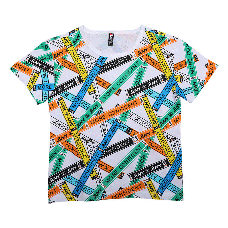 Camiseta infantil estampada
