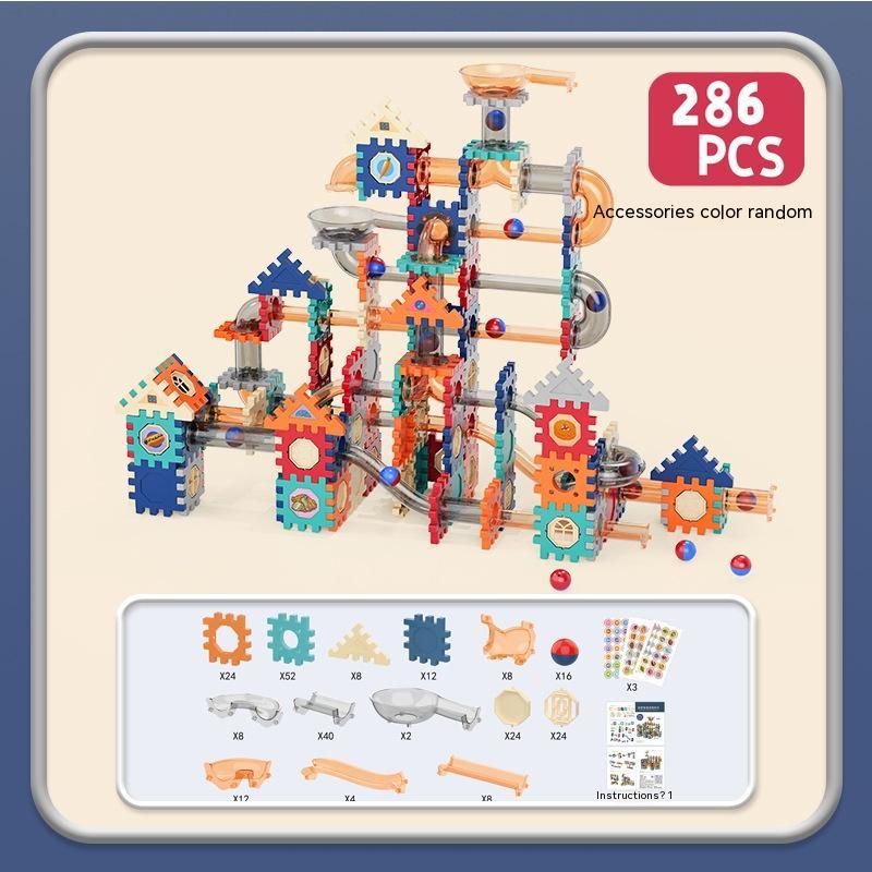 Blocs de construction électriques interchangeables pour enfants, jouets éducatifs de bricolage rotatifs à engrenages