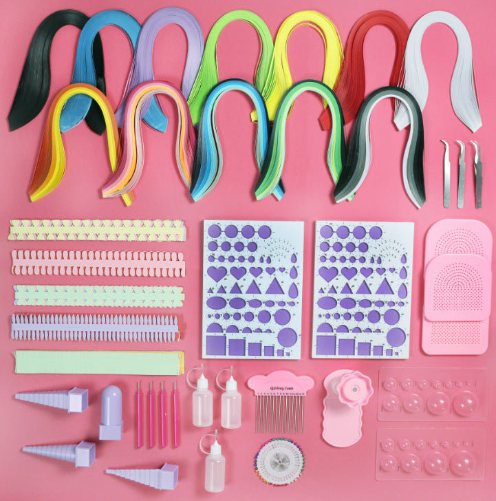 Kit de manualidades de papel para principiantes