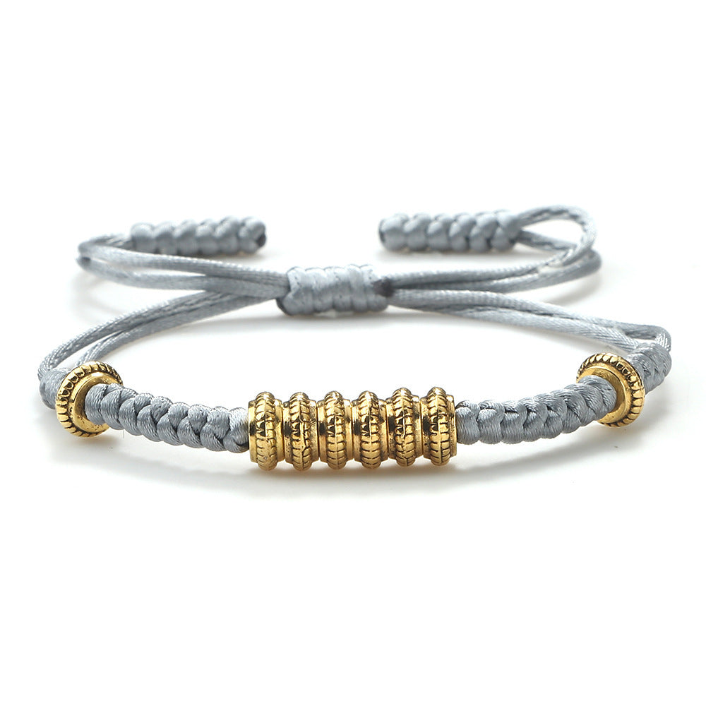 Bracelet Couple Rond Or Et Argent