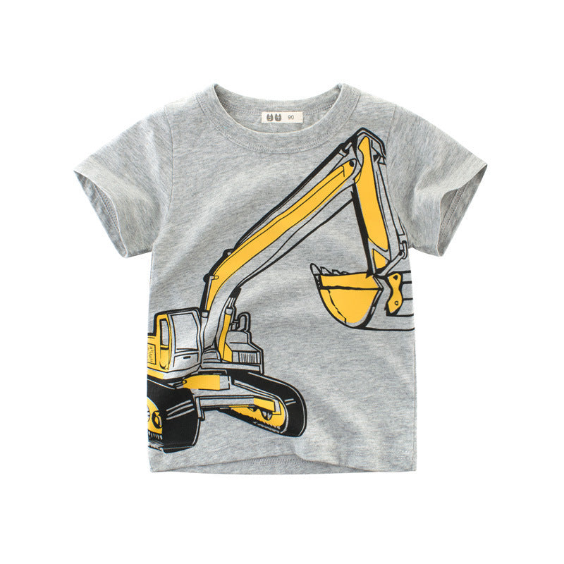 T-shirt d'été à manches courtes pour enfants pour garçons