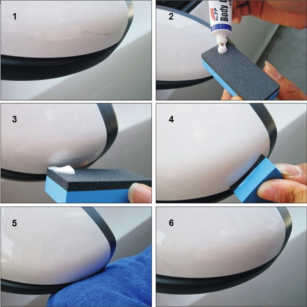 Pasta reparadora de rayones suave para eliminar pintura de automóviles