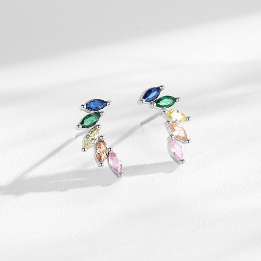 Angel Wings Rainbow Earrings Female