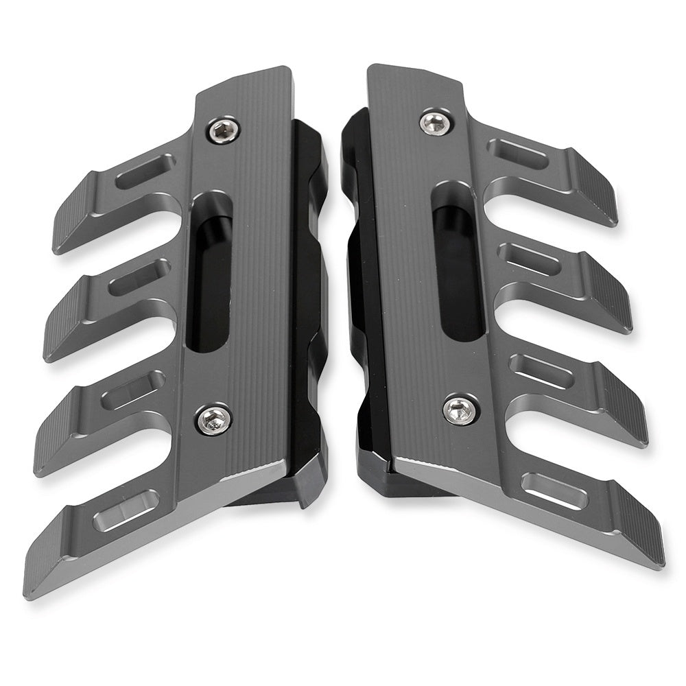 Cubierta protectora modificada de la aleación de aluminio del guardabarros de la rueda delantera