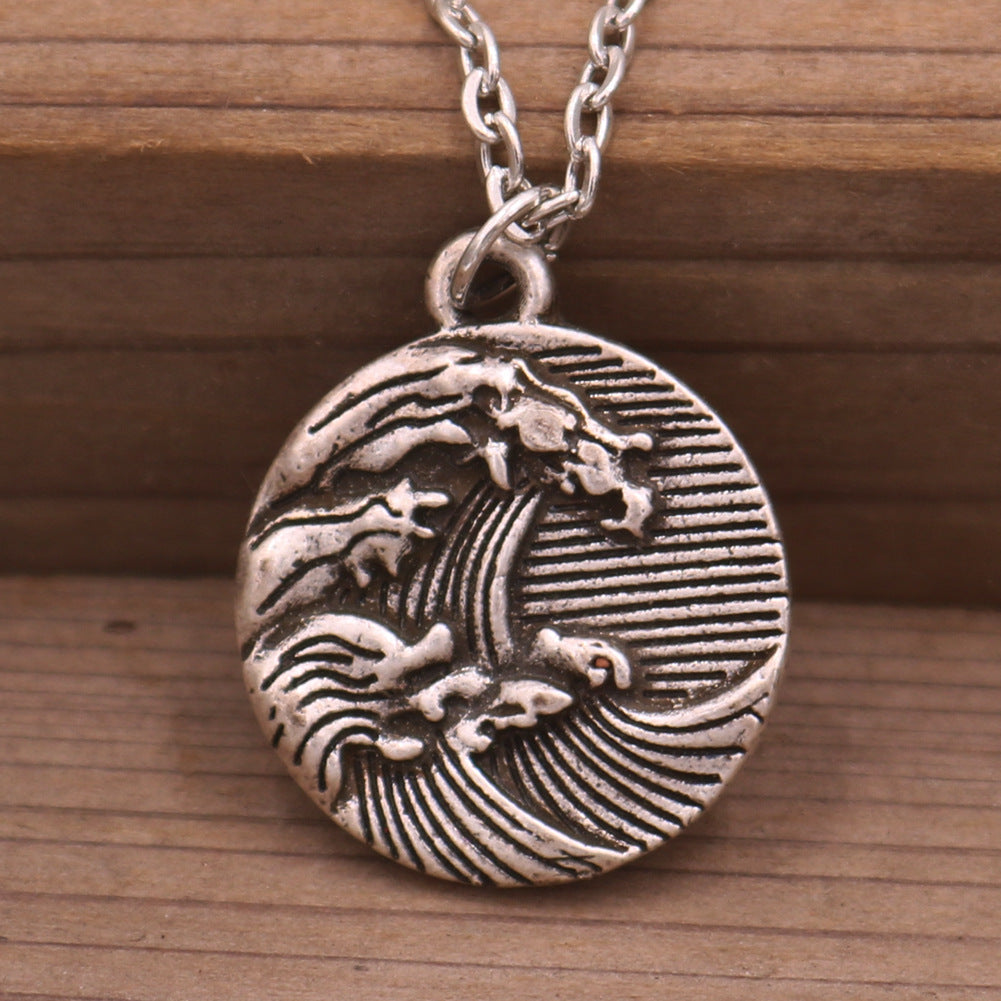 Collier de pulvérisation vintage hawaïen à la mode