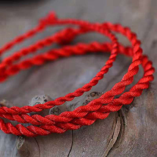 This Animal Year Red Rope Hand-woven Bracelet