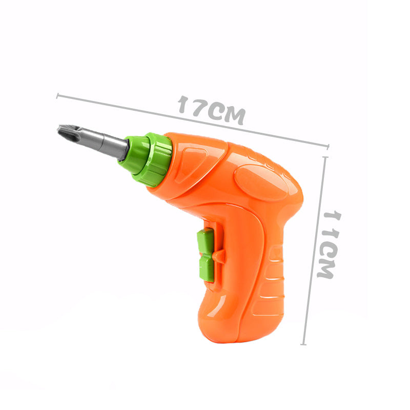 Tournevis pour enfants, jouet, perceuse électrique, assemblage et démontage pratiques, boîte à outils, Puzzle pour bébé