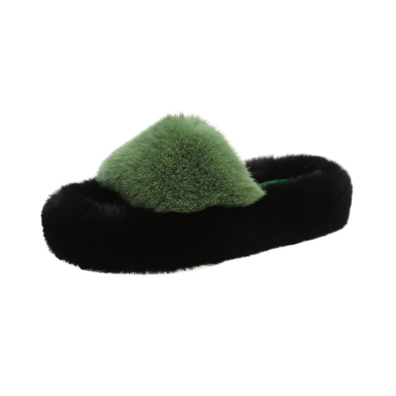 Platform Slippers Women's Comfortable Fashion Home