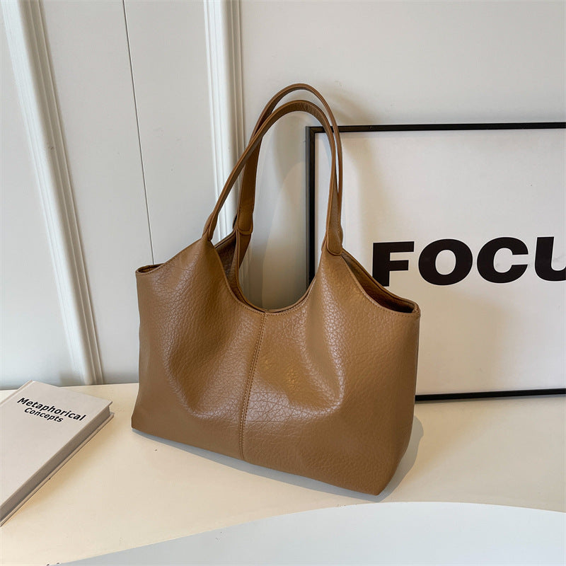 Texture de sac à bandoulière rétro de mode polyvalente d'automne pour femmes