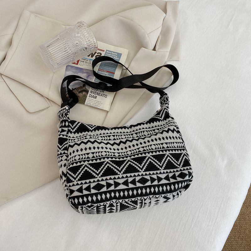 Sac en toile de grande capacité pour femmes, nouvelle mode de banlieue