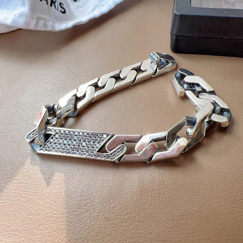 Temperamental Bracelet Female Geometric Irregular Heavy Industry