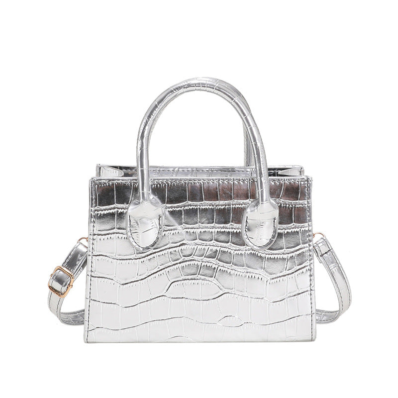 Bolso de hombro portátil retro rombo retro