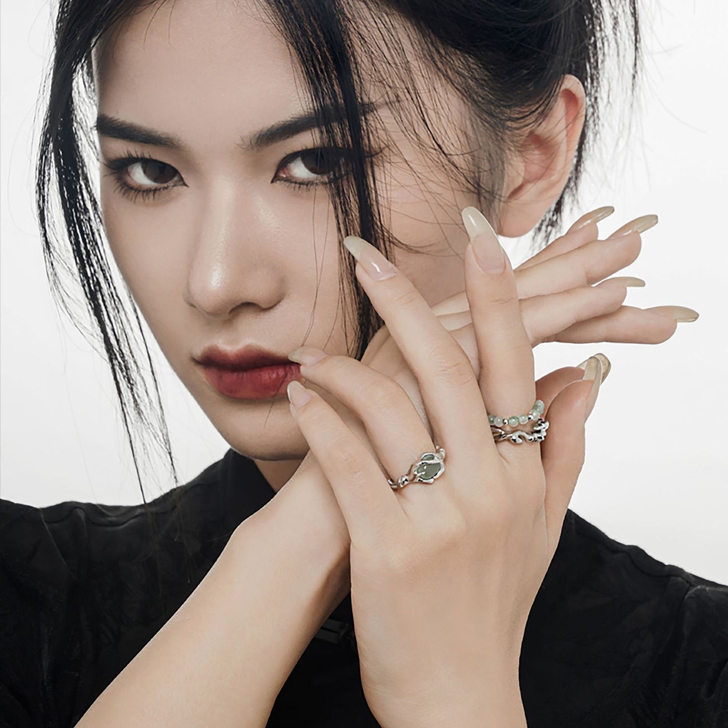 Bamboo Texture Ring For Women