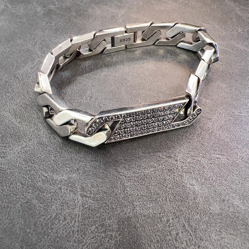 Temperamental Bracelet Female Geometric Irregular Heavy Industry