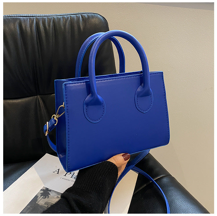 Bolso cuadrado pequeño portátil Retro cruzado nuevo de primavera para mujer