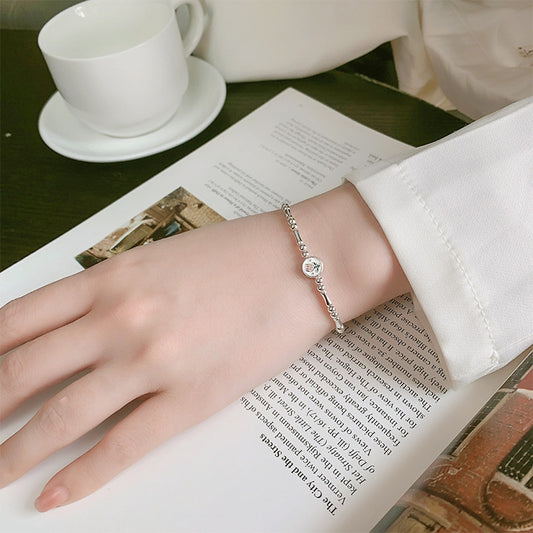 Women's Fashion Silver Tulip Bracelet