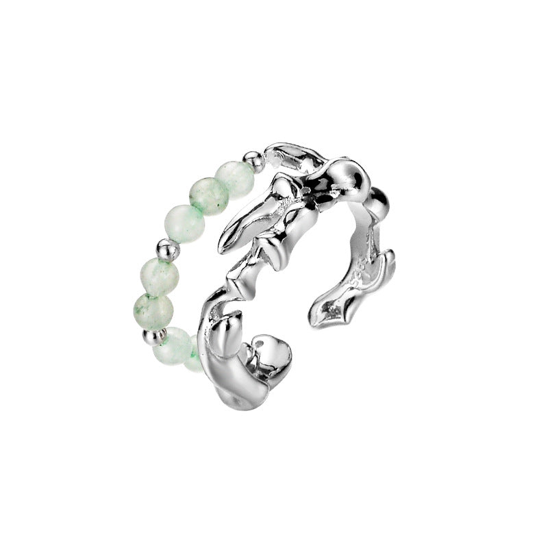 Bamboo Texture Ring For Women