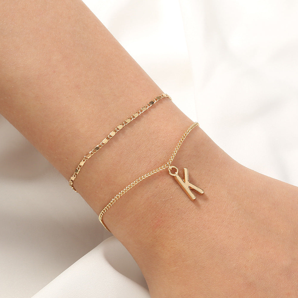 Special-interest Design Pentagram Tassel Bracelet 3-piece Set