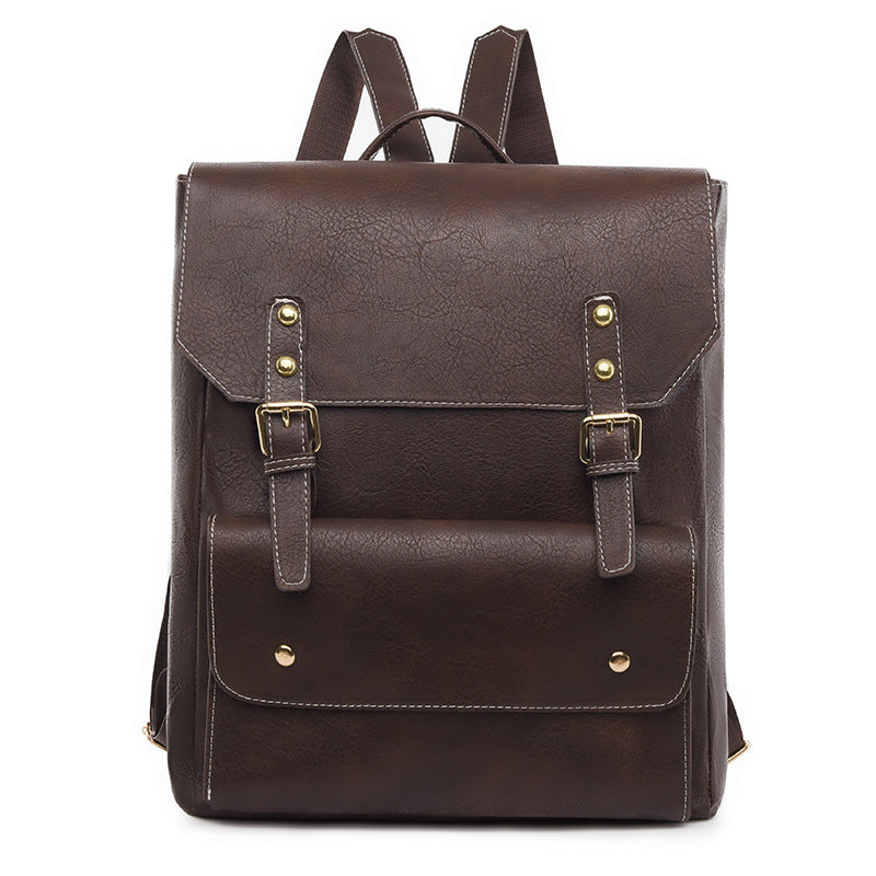 Mochila simple retro de estilo coreano