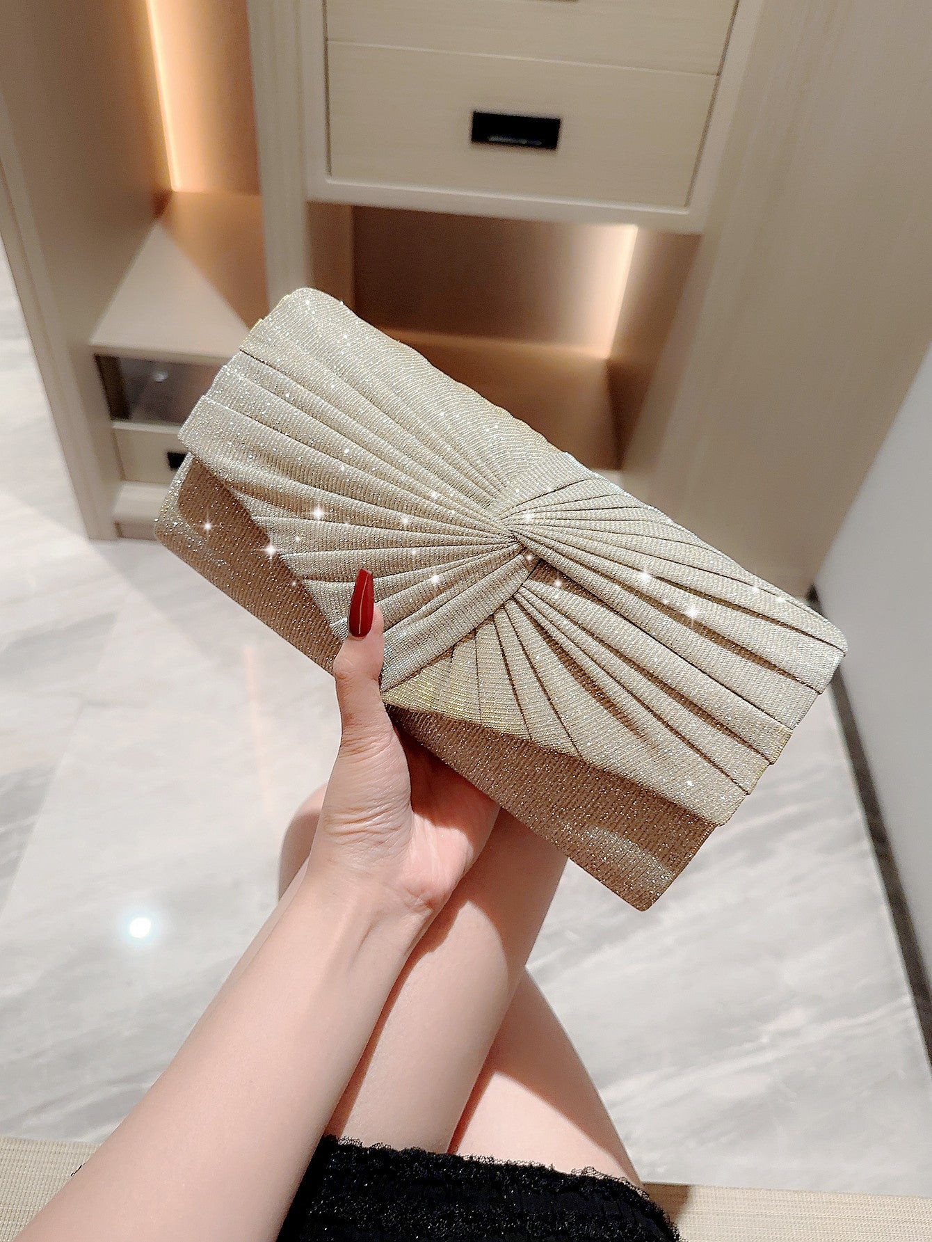Pochette de dîner, robe, sac de soirée, sac de banquet