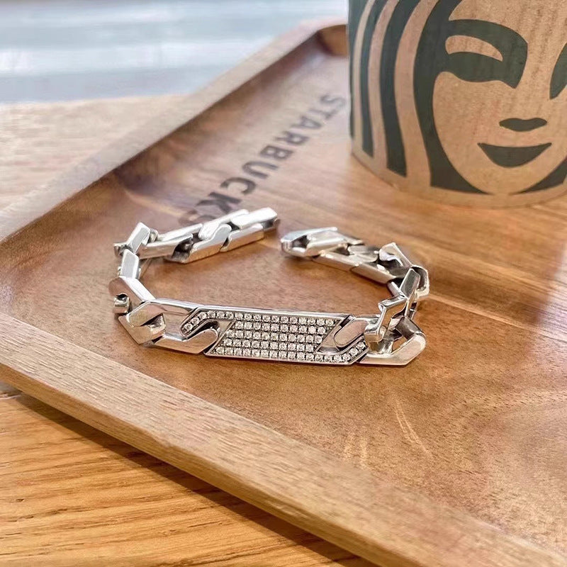 Temperamental Bracelet Female Geometric Irregular Heavy Industry