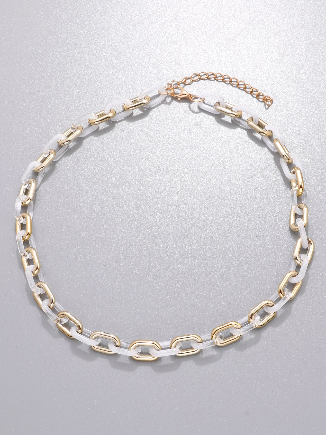 Collier de texture acrylique couleur Street Shot populaire