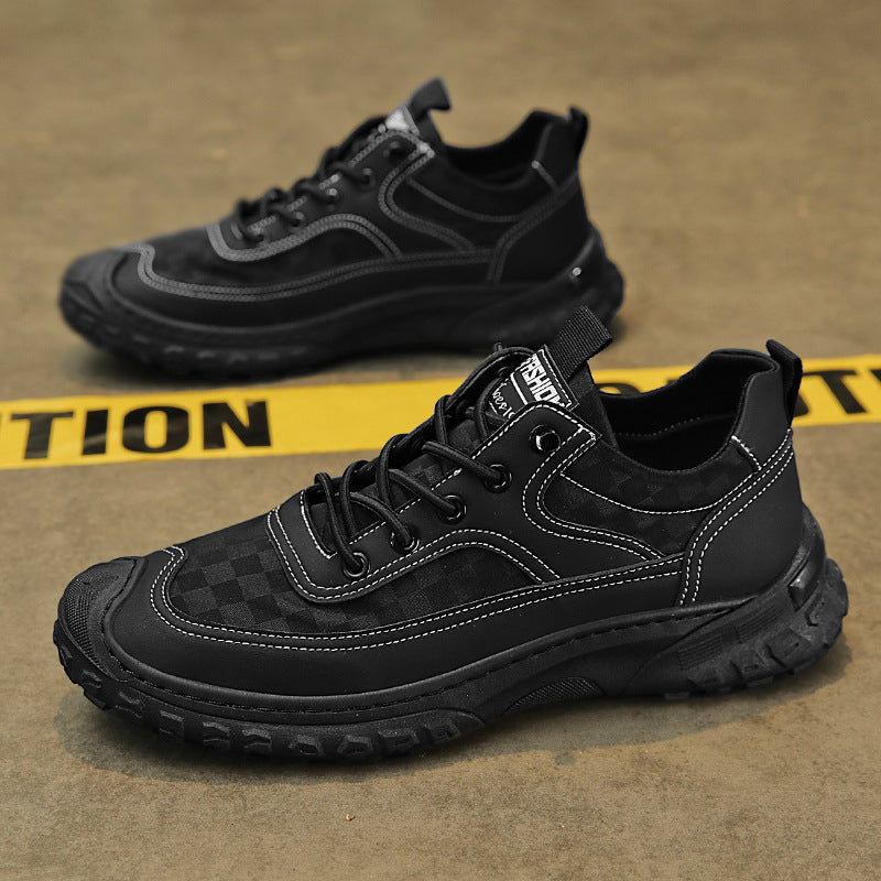 Zapatos de seguridad para el trabajo transpirables y antideslizantes para hombre