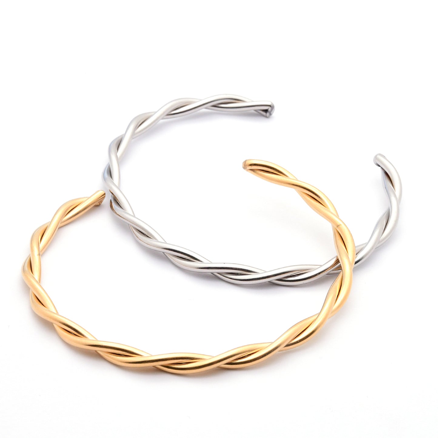 Bracelet d'ouverture de bracelet simple à motif de vague