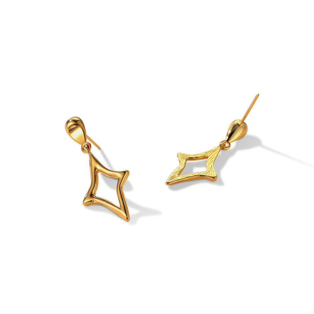Pendientes Irregulares Ahuecados XINGX