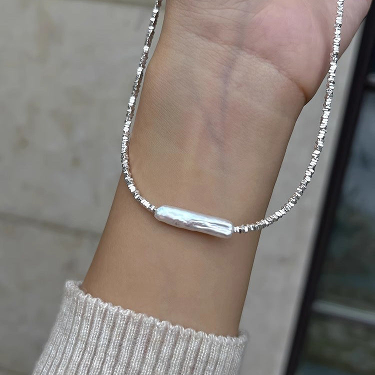 Cadena de clavícula Lux de entrada francesa retro