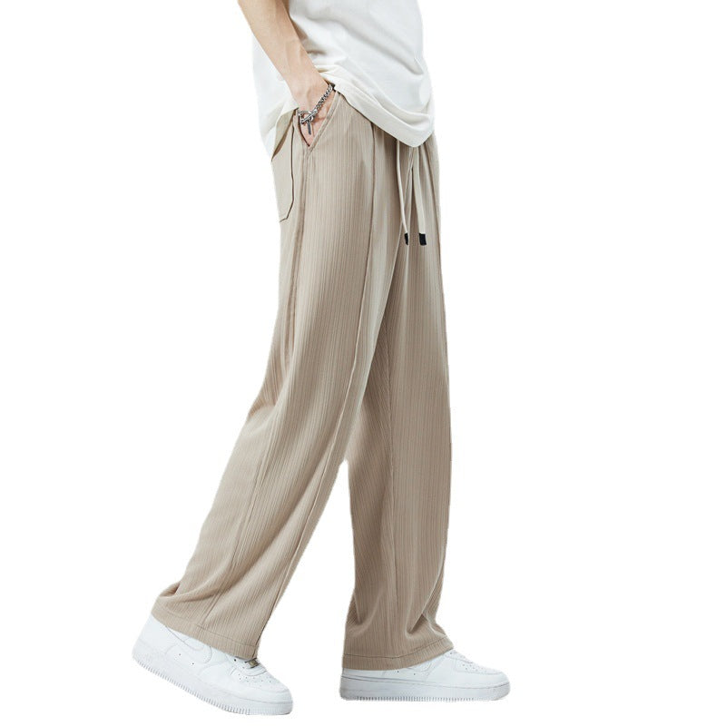 Men's Fashion Casual Loose Straight Drooping Long Pants