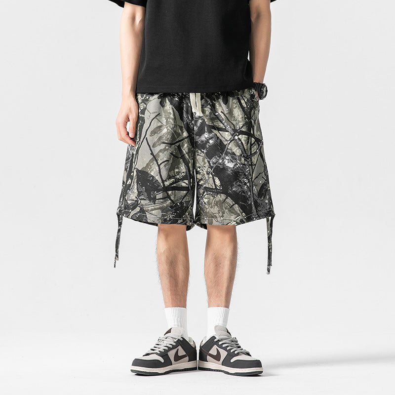 Men's Outdoor Work Clothes Shorts Summer Branches