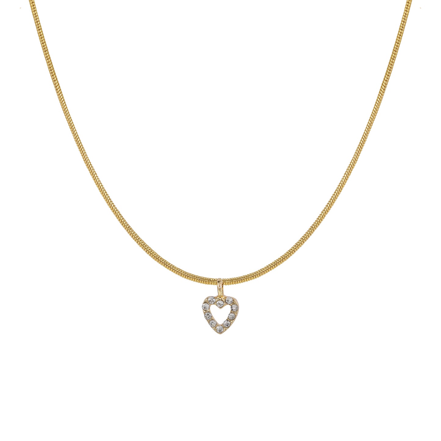 Chaîne de pull assortie avec tout, bijoux en Zircon, collier avec pendentif en forme de cœur de pêche