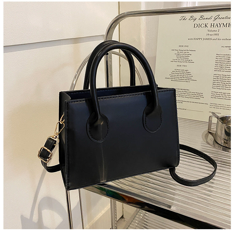 Bolso cuadrado pequeño portátil Retro cruzado nuevo de primavera para mujer