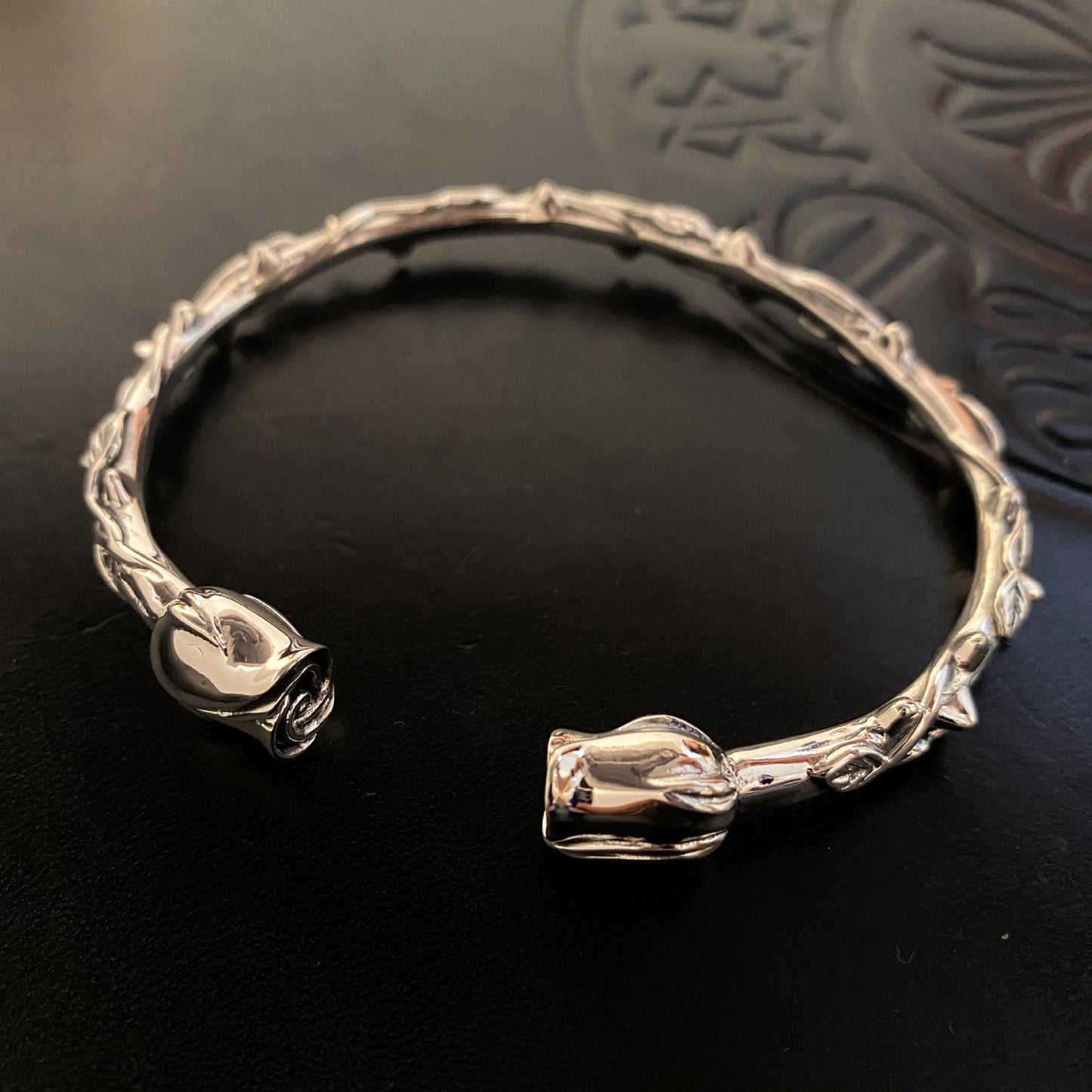 Bracelet Personnalisé Argent Mode Rétro Femme