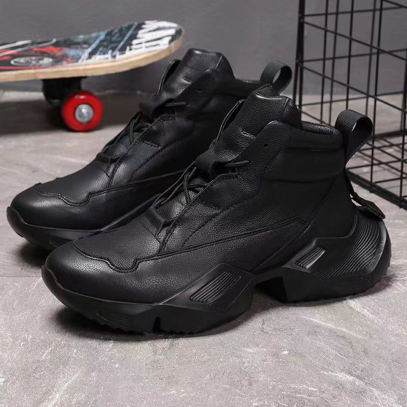 Zapatillas de deporte con plataforma elevada para hombre Zapatos casuales