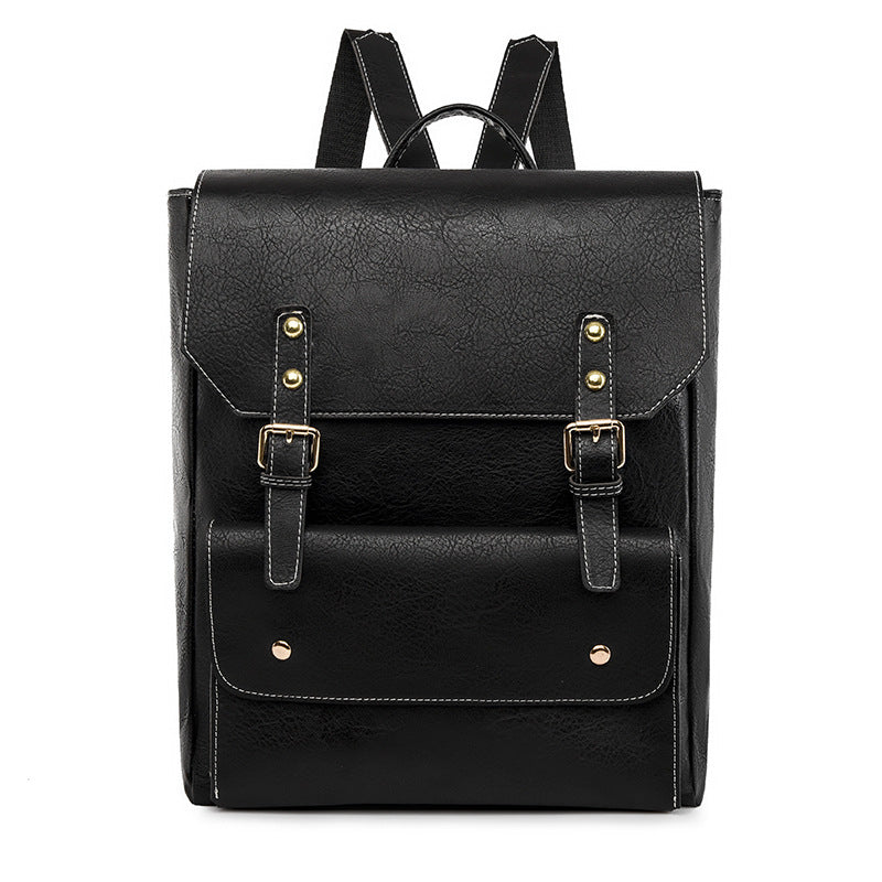 Mochila simple retro de estilo coreano
