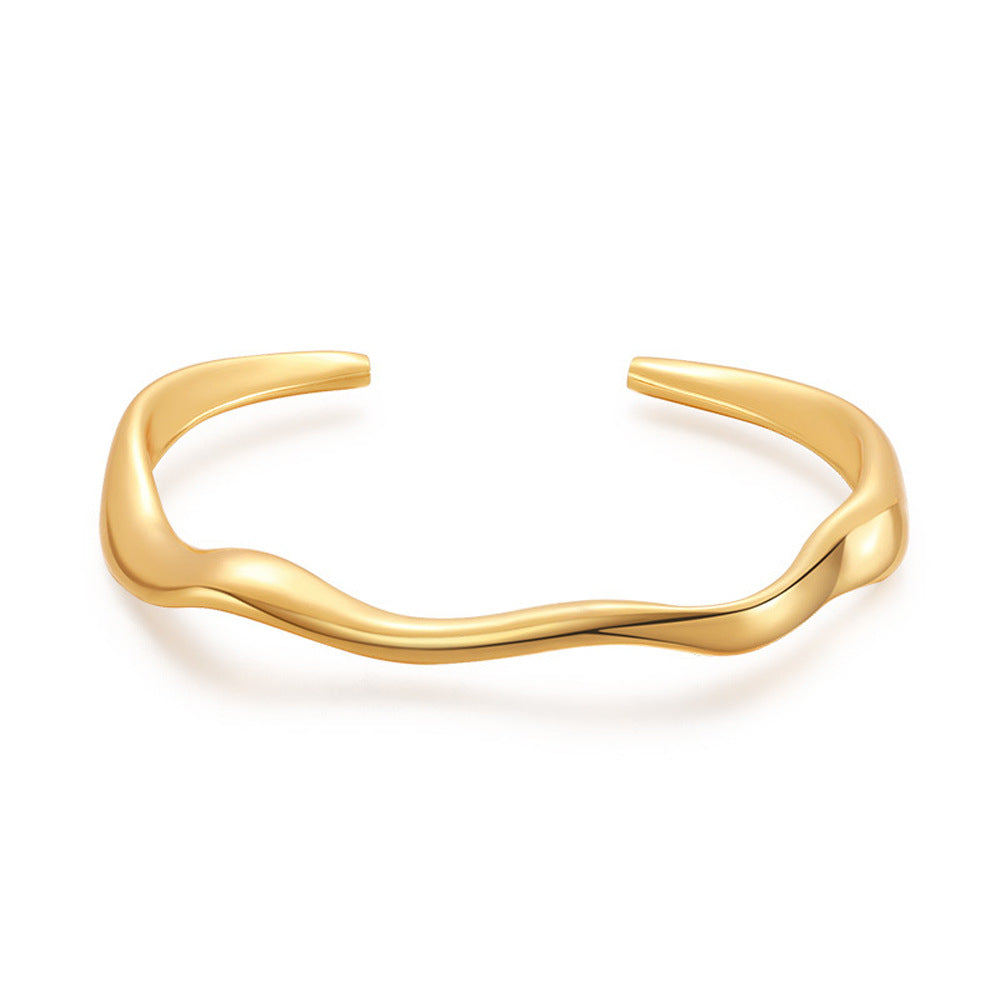 Bracelet de tempérament minimaliste de luxe léger de haute qualité, petit design unique