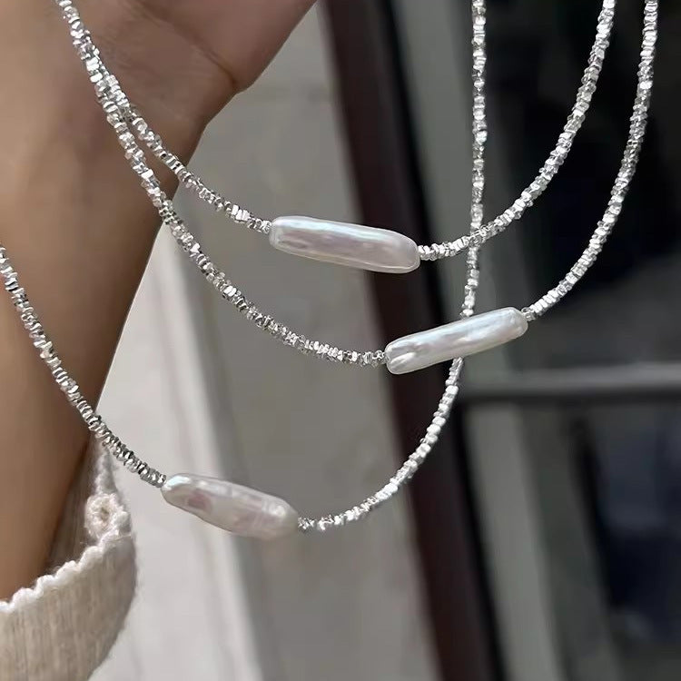 Cadena de clavícula Lux de entrada francesa retro